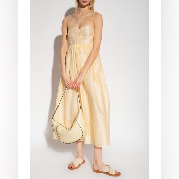 Ulla Johson Mariza Organza Midi Dress - Picture 3 of 10